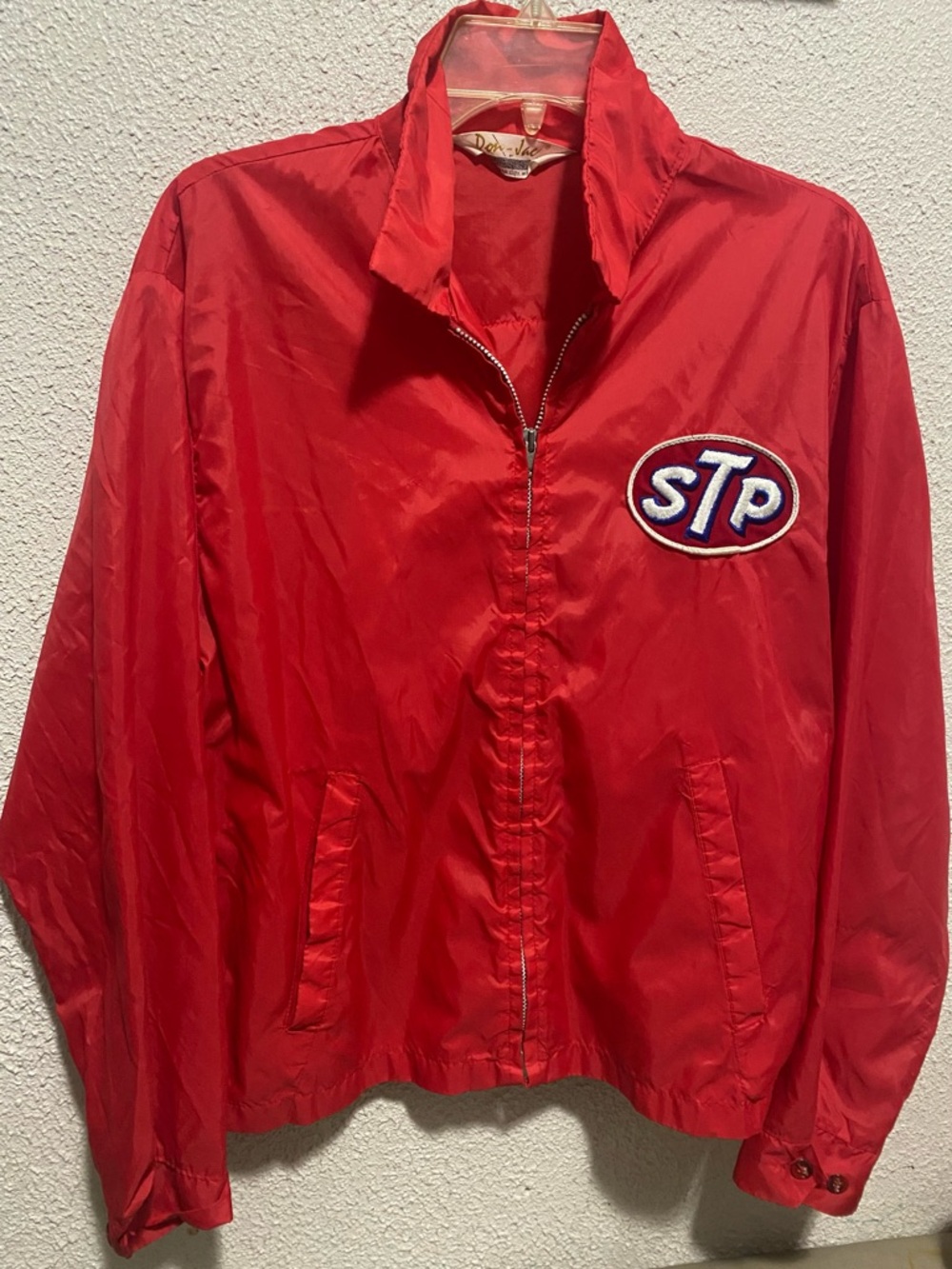 Vintage 70s STP Motor Oil Racing Windbreaker Jacket by Don-Jac  size large